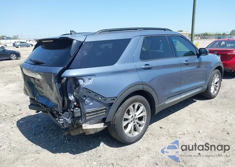 2021 Ford Explorer Xlt из США, поврежденный, VIN 1FMSK7DH4MGA11247